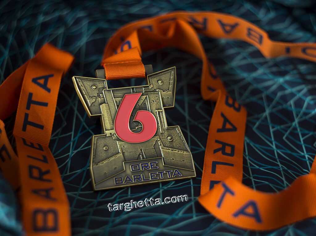 Medaglia sportiva, 6 ore Barletta